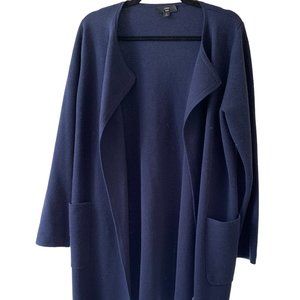 J Crew Navy Sweater Jacket